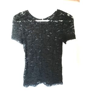 Lace Top Moda International Size S